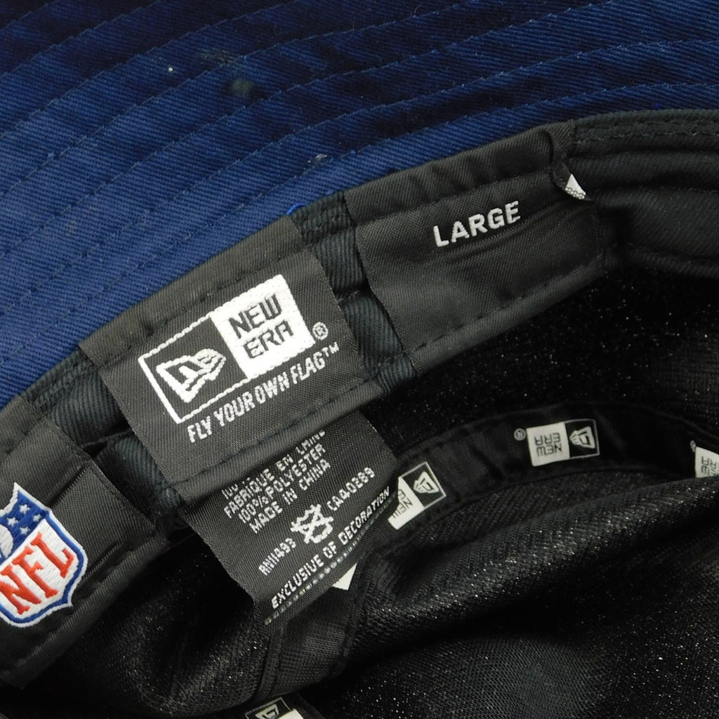 New Era Seattle Seahawks Bucket Hat w/ Chin Strap - Size L