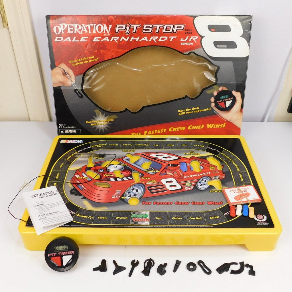 Operation Pit Stop Dale Earnhardt Jr Edition Board Game Complete In Box 2004