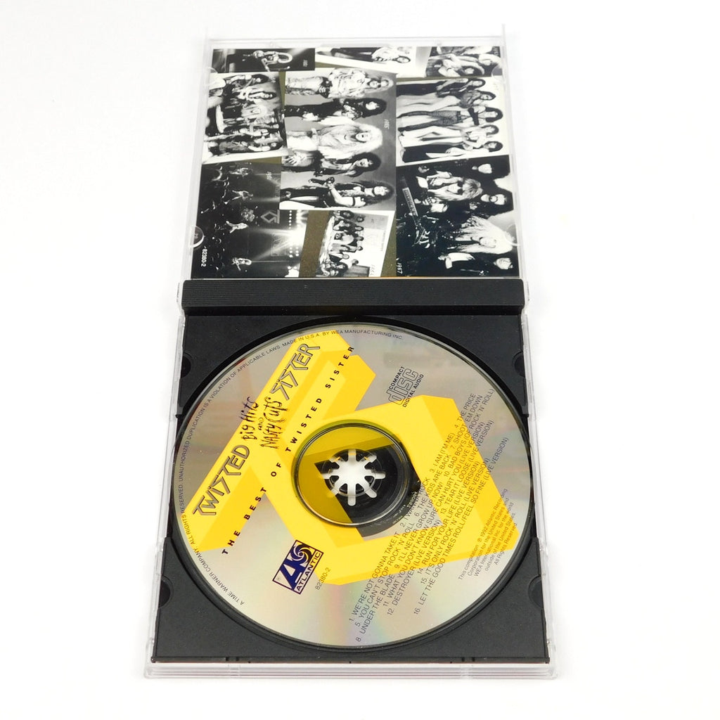 Twisted Sister Big Hits Nasty Cuts CD 1992 Atlantic Best Of Dee Snider 82380-2