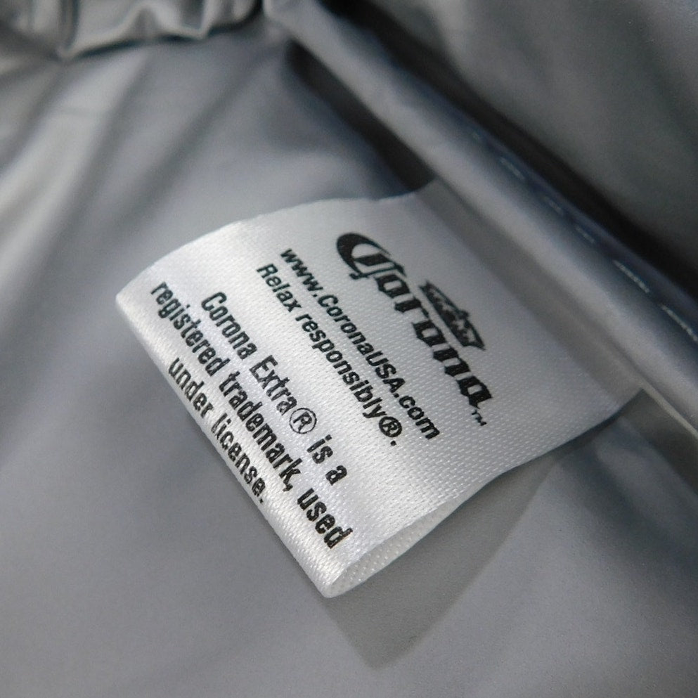 Corona Extra Cooler Backpack Insulated Zip Top Blue Label Promo Straps 18x13x5