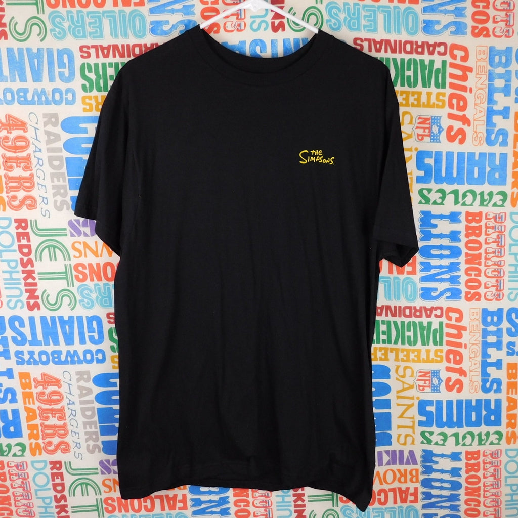 The Simpsons Couch Gag Double Sided Graphic T Shirt - Size L