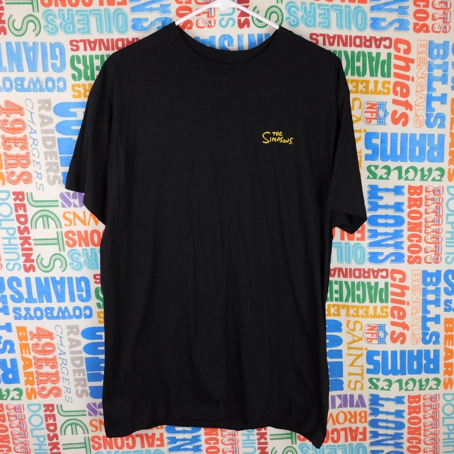 The Simpsons Couch Gag Double Sided Graphic T Shirt - Size L