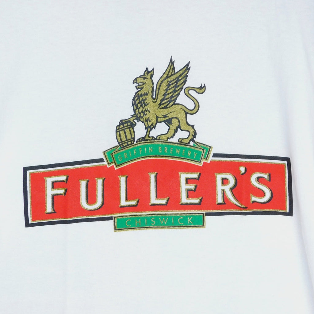 Vintage 90s Fullers Chiswick Griffin Brewery T Shirt Size XL Logo Graphic