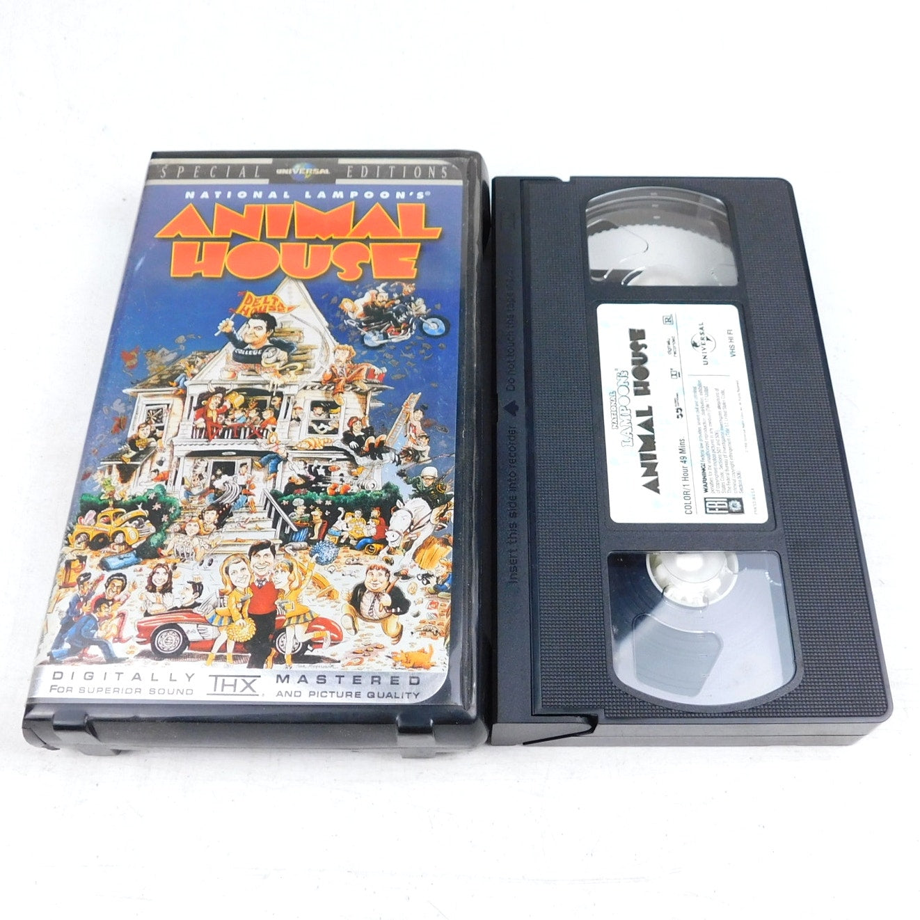 Animal House VHS National Lampoon Tested Working 1998 Universal Special Editions