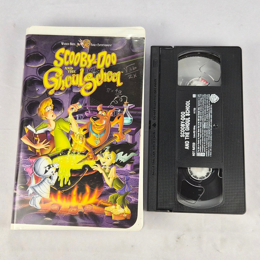 Scooby Doo And The Ghoul School VHS Tested 2001 Clamshell Warner Bros