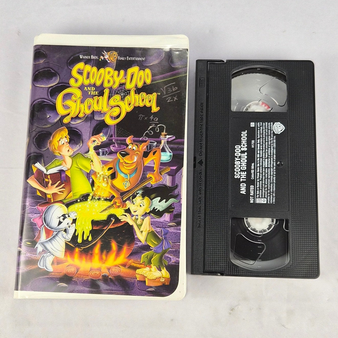 Scooby Doo And The Ghoul School VHS Tested 2001 Clamshell Warner Bros