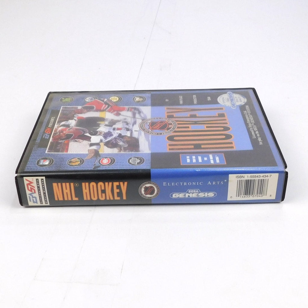 NHL Hockey SEGA Genesis Complete CIB Tested Working 1991