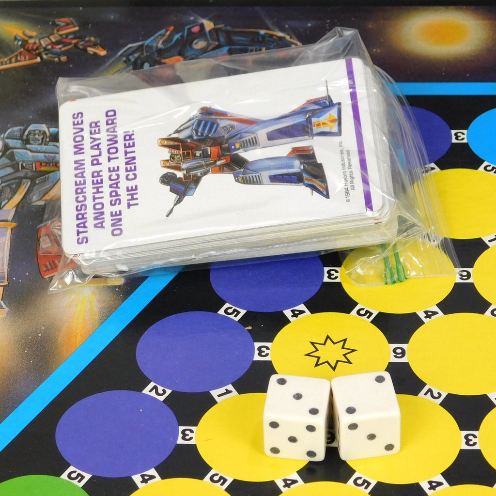 1986 Transformers Adventure Game Complete CIB Warren Hasbro Board Game