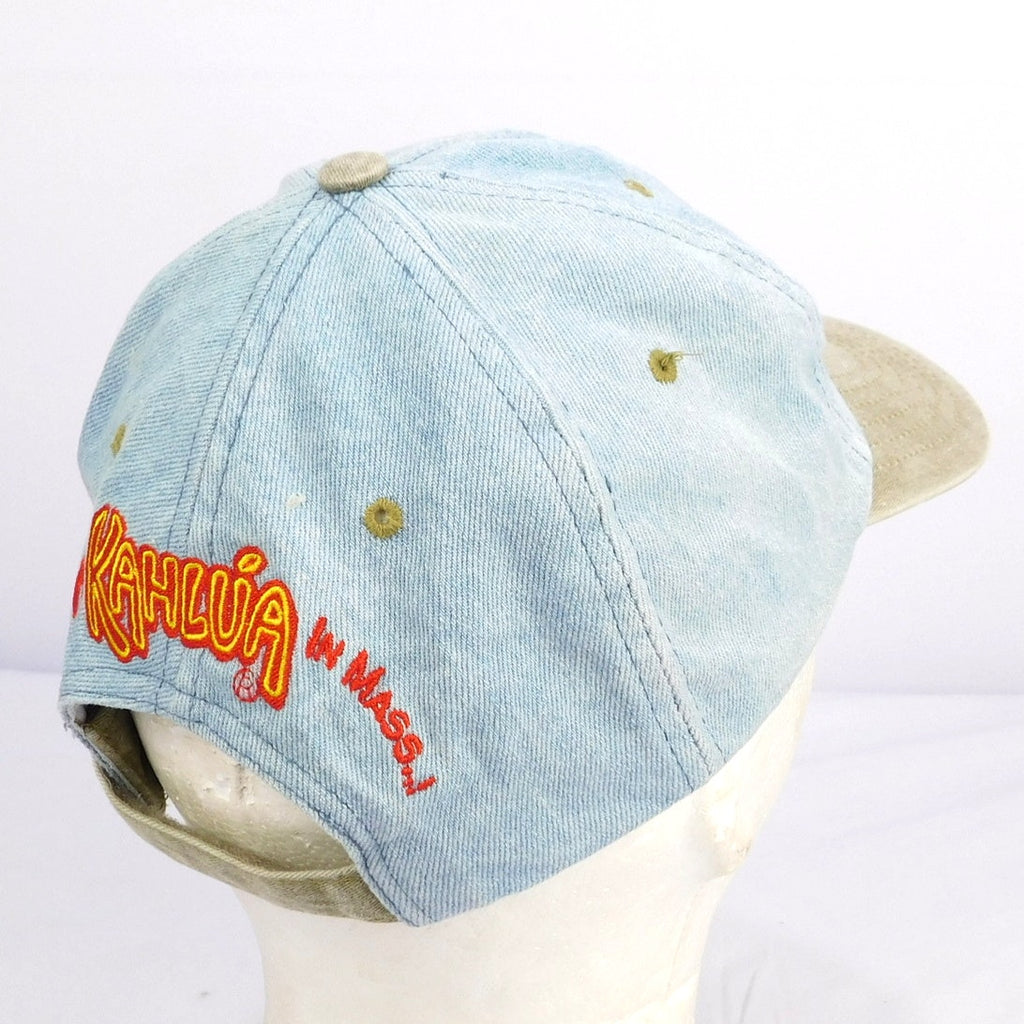 90s Kahlua No Beer Denim Strapback Hat - Adjustable