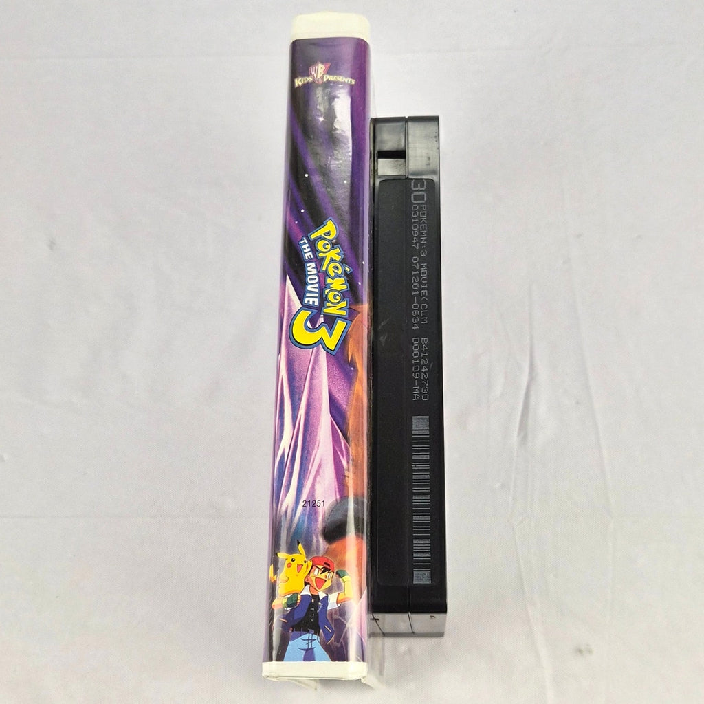 Pokemon The Movie 3 VHS Tested 2001 Warner Home Video Entei Spell Of The Unown