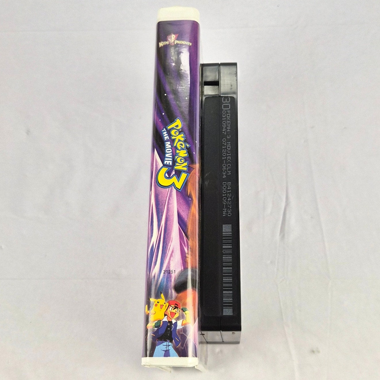 Pokemon The Movie 3 VHS Tested 2001 Warner Home Video Entei Spell Of The Unown