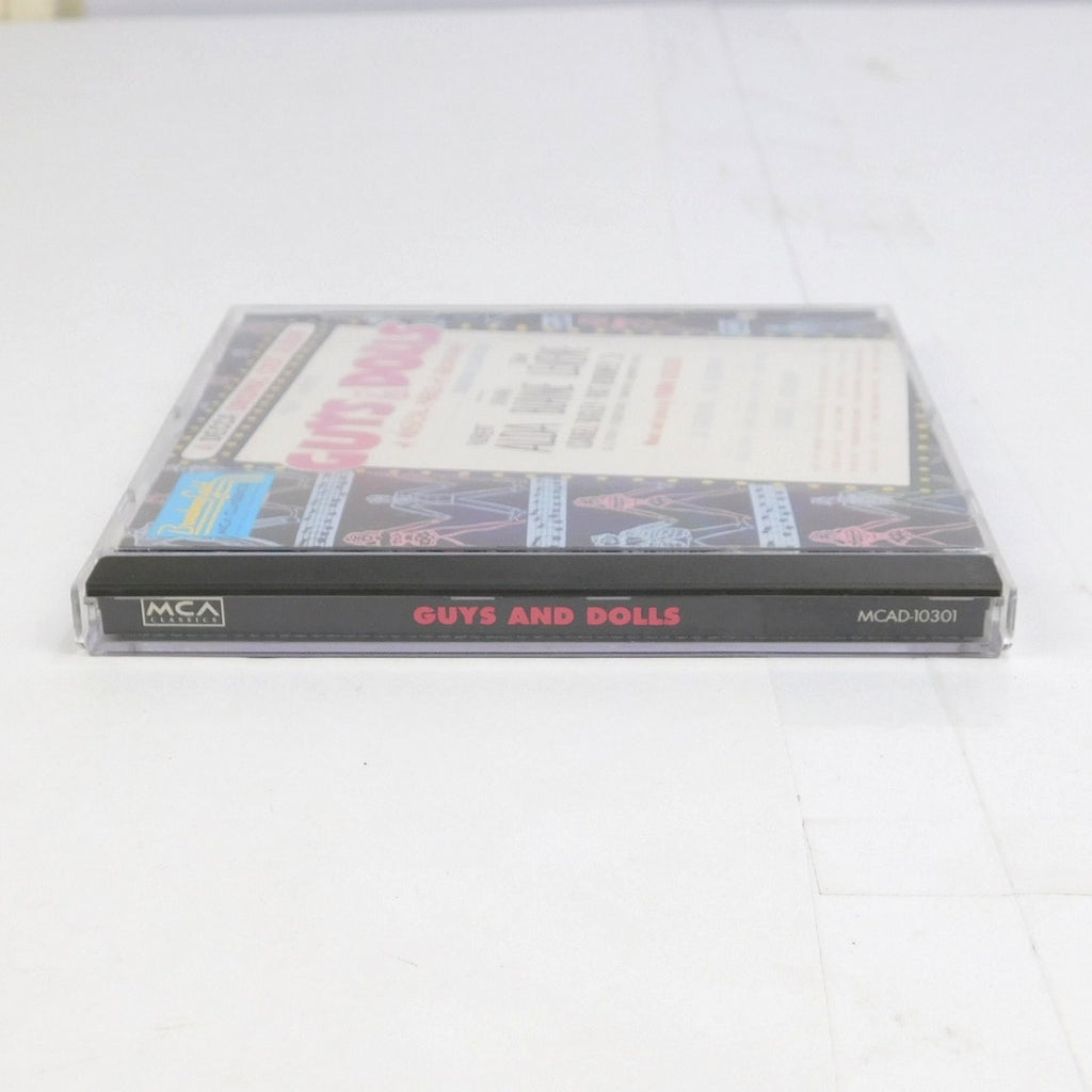 Guys & Dolls Original Cast Recording CD 1991 MCA Broadway Gold MCAD-10301
