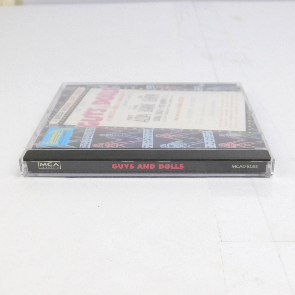 Guys & Dolls Original Cast Recording CD 1991 MCA Broadway Gold MCAD-10301