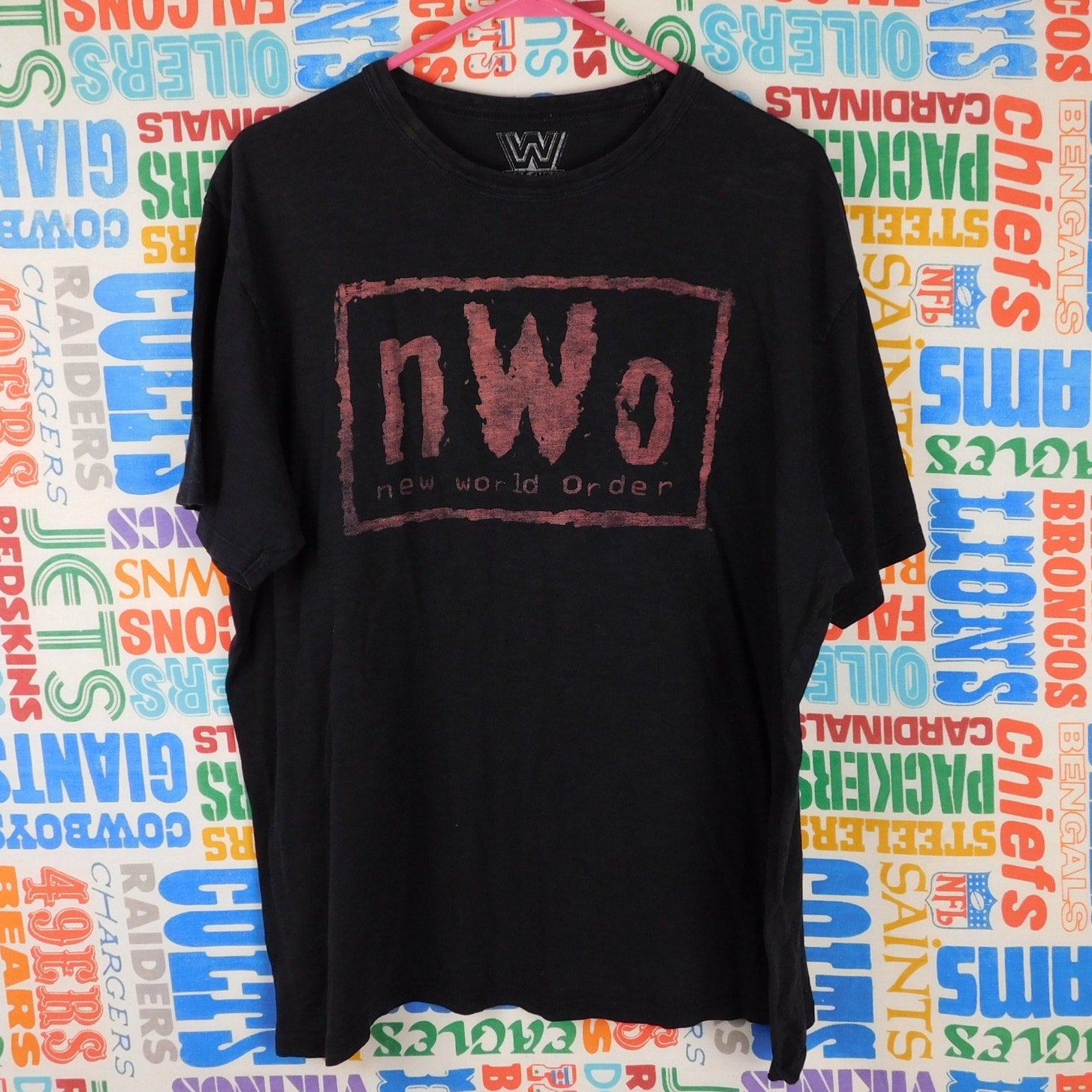 WWE Old School nWo New World Order T Shirt - Size XL