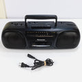 Panasonic RX-FS430 Portable Stereo Boombox Radio Cassette Deck Tested Cleaned