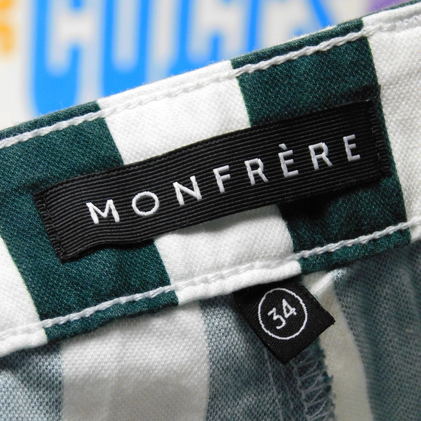 Monfrere Cruise Striped Shorts - Size Mens 34