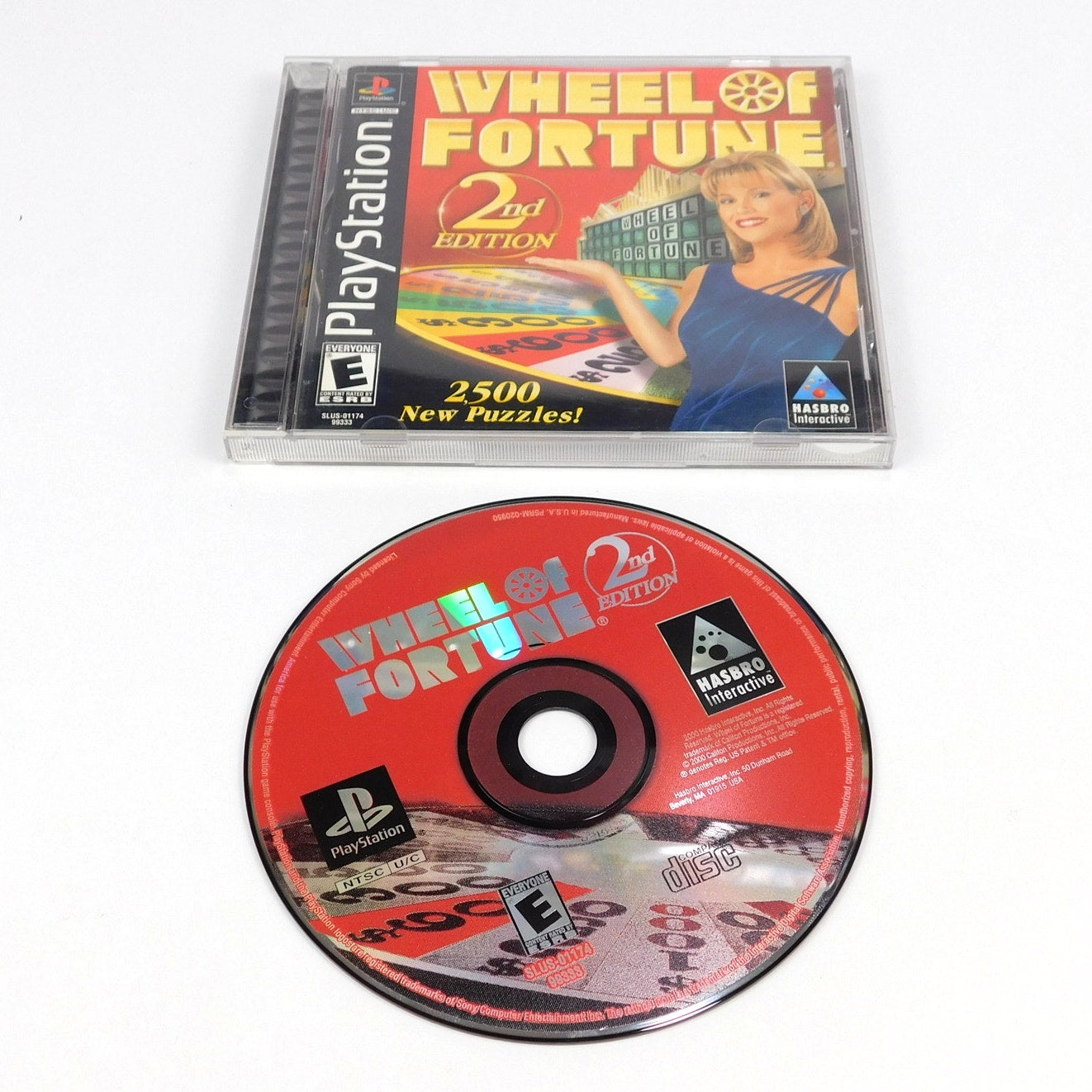 Wheel Of Fortune 2nd Edition Sony Playstation 1 PS1 Tested Complete CIB 2000