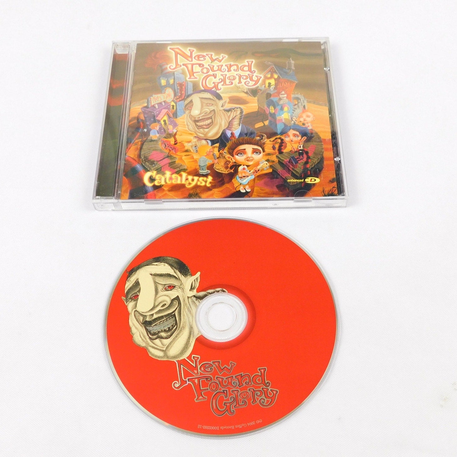 New Found Glory Catalyst CD 2004 Tested Geffen Records B0002633-12 Pop Punk
