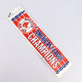 Vintage 1986 Boston Red Sox AL American League Champions Bumper Sticker NOS