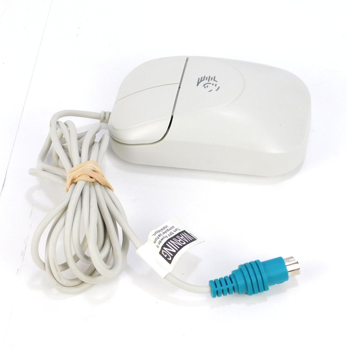 Vintage Packard Bell PS/2 Mouse KH2MUSJG 2 Button Ball Mouse Tested Working