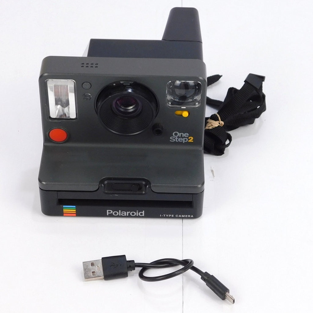 Polaroid Originals OneStep 2 I-Type Instant Film Camera Tested w/ USB Cable Gray
