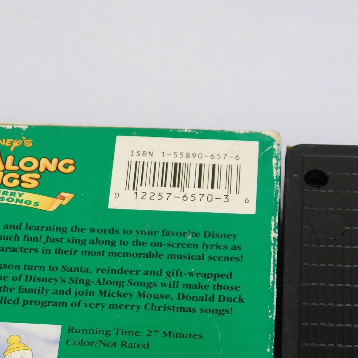 Disney Sing Along Songs Very Merry Christmas Volume 8 Tested 1997