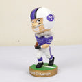 Yahoo Fantasy Football Bobblehead 2009 Champion Prize 6 Inch Purple Logo