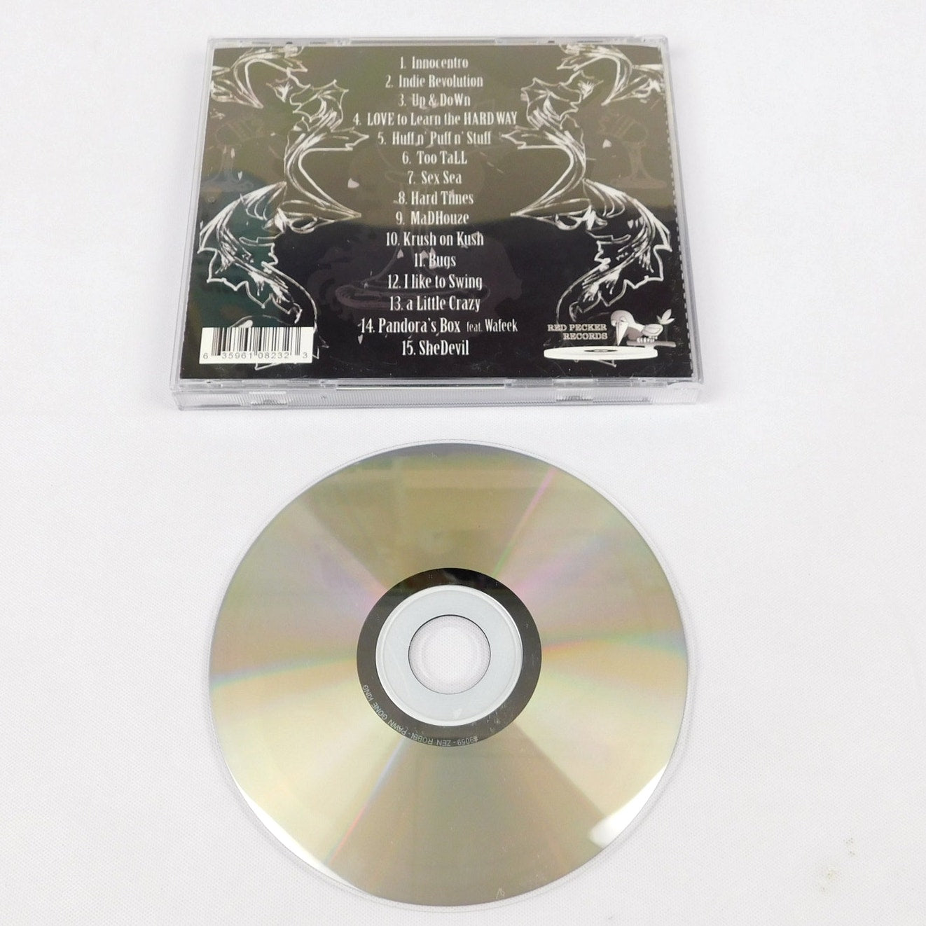 Zen Robbi Pawn Gone King CD 2007 Tested Red Pecker Records RPRZR001
