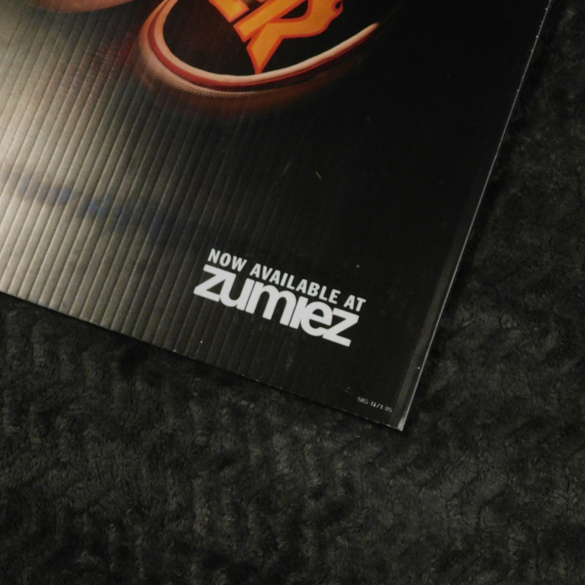Thrasher Magazine Vans Zumiez Promo Sign 30.5x24 Skateboard Flame Shoes