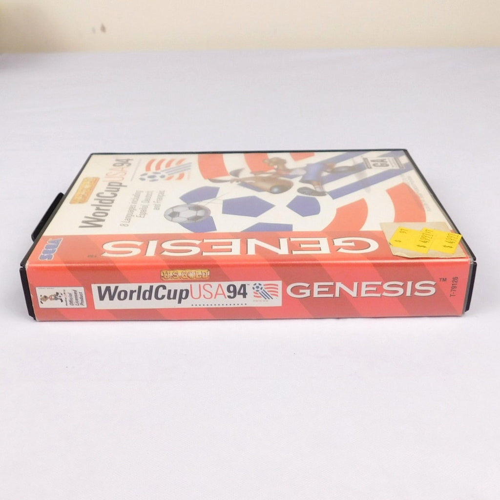Sega Genesis World Cup USA 94 Tested Working Box Cart Insert No Manual