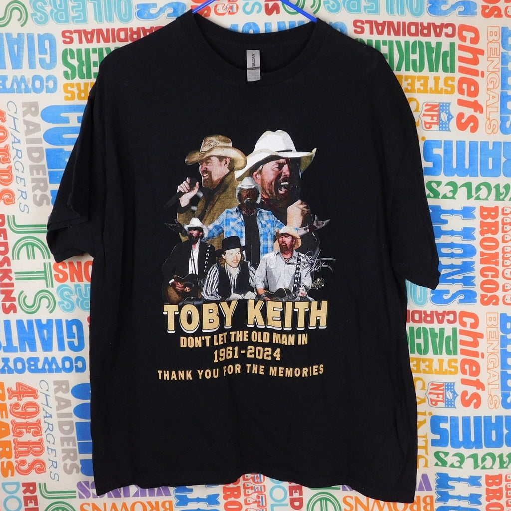 Toby Keith Memorial T Shirt - Size XL