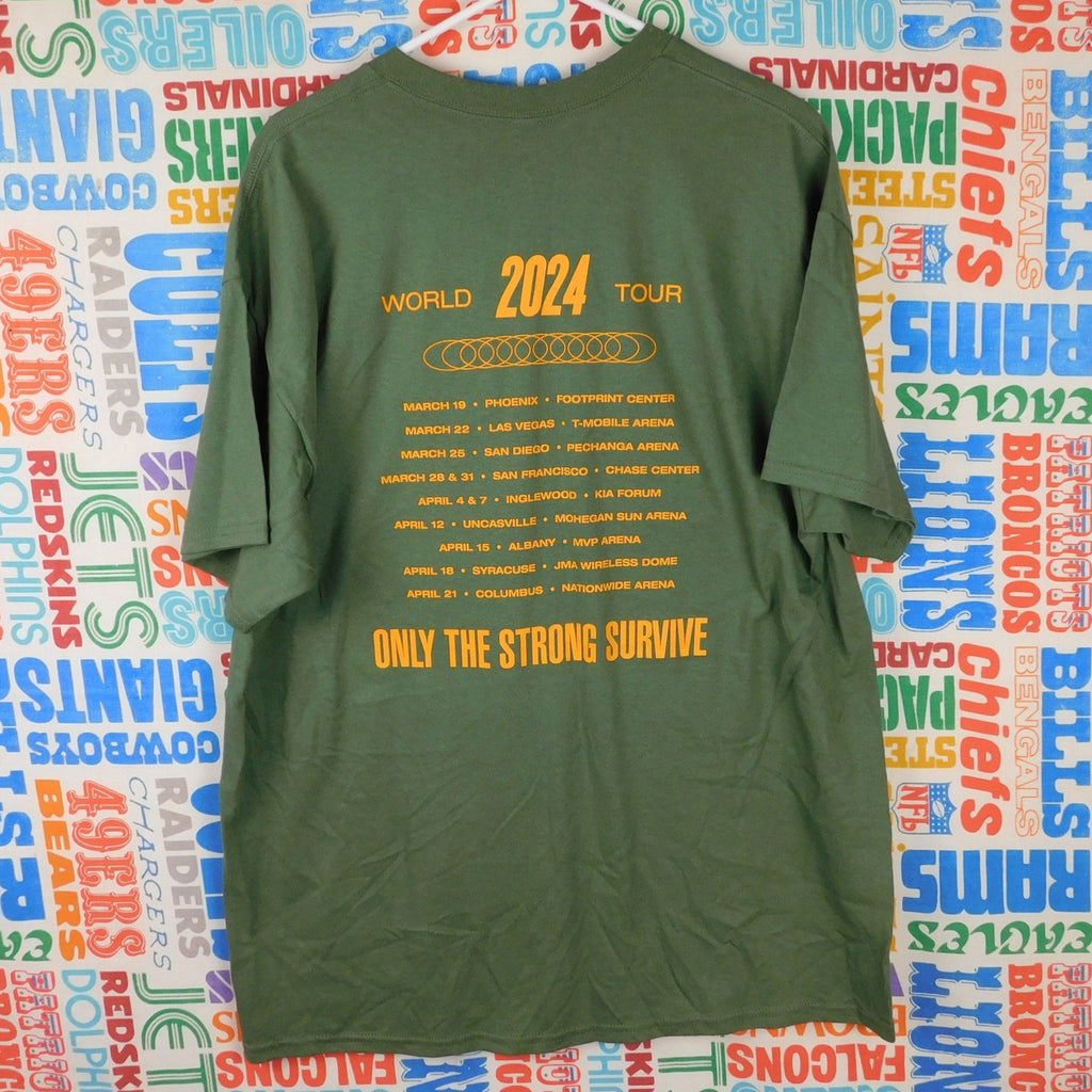 Bruce Springsteen E Street Band 2024 World Tour Tee - Size XL