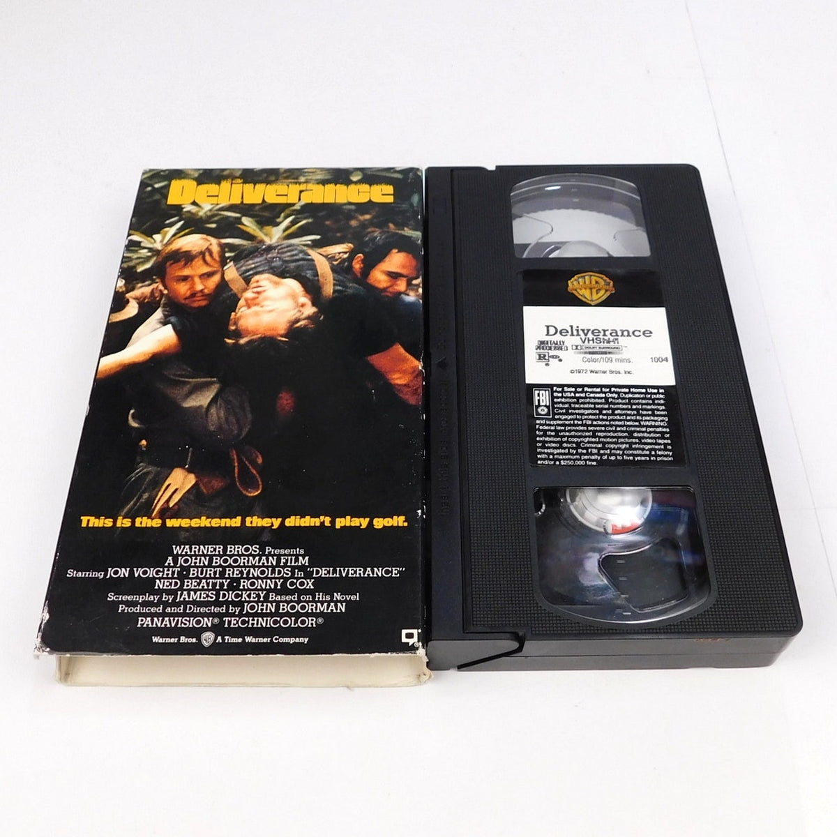 Deliverance VHS Tested 1992 Release Warner Bros Home Video