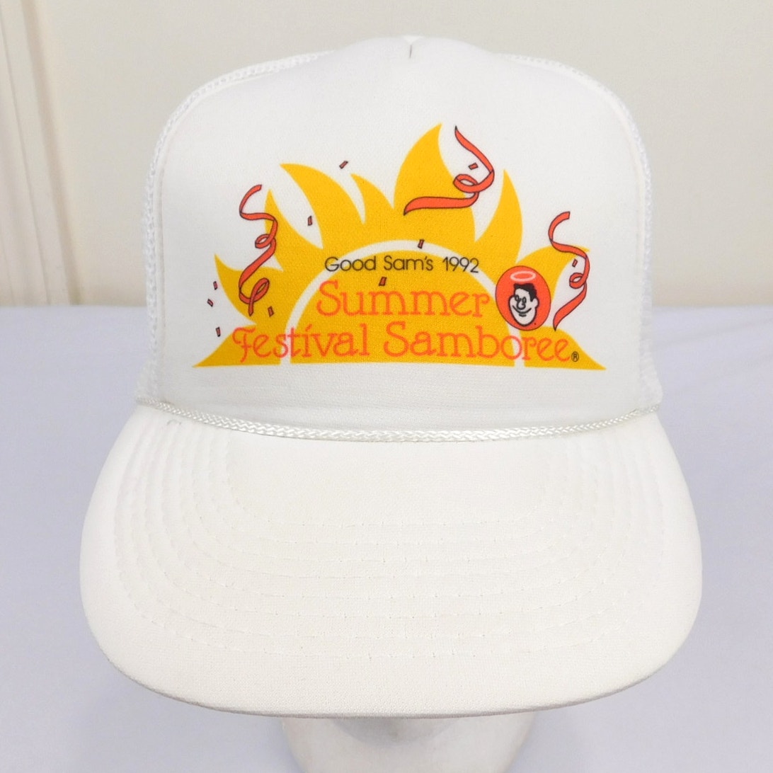 Good Sam's 1992 Summer Festival Samboree Trucker Hat - Adjustable