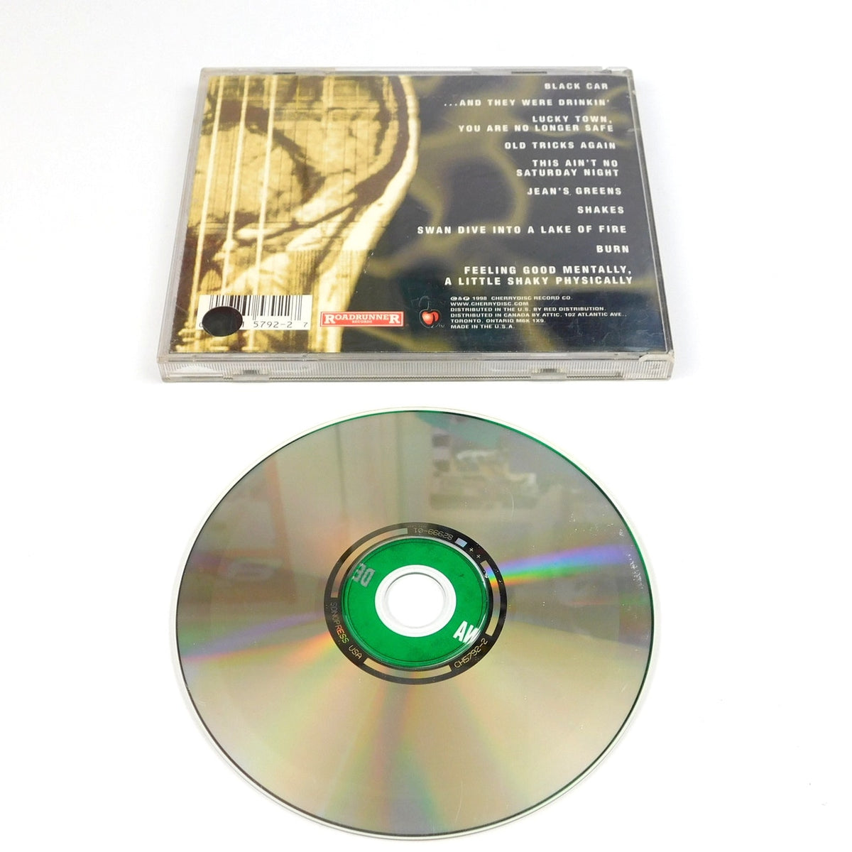 Quintaine Americana Decade of the Brain CD 1998 CherryDisc Roadrunner Boston