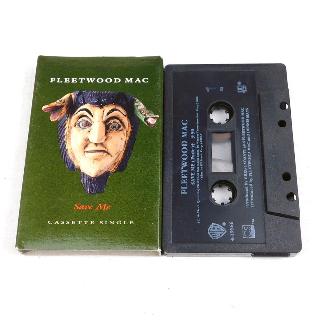 Fleetwood Mac Save Me Cassette Single Tested 1990 Warner Bros 9 19866-4