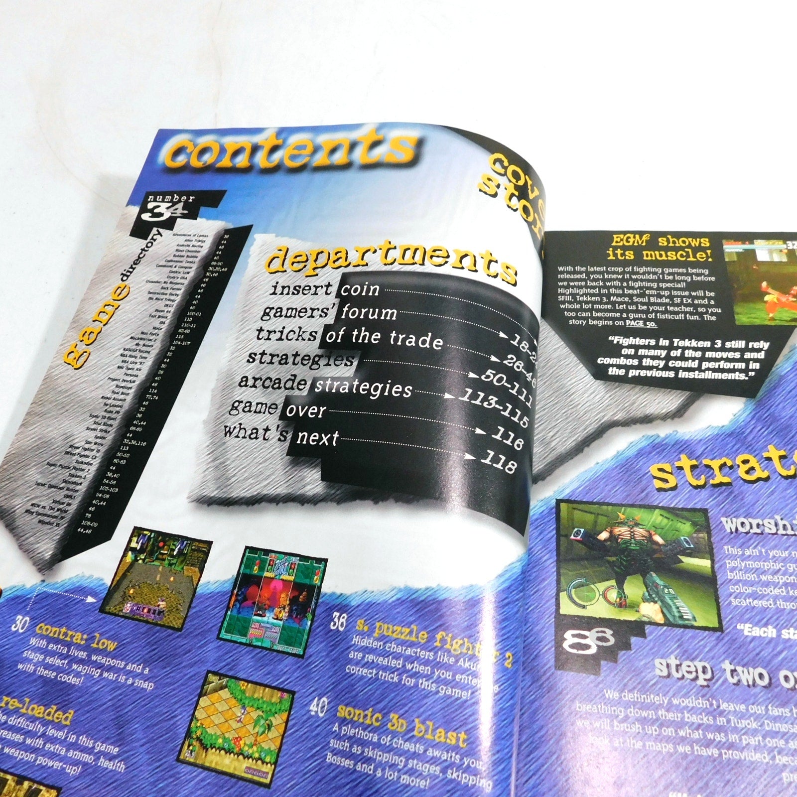 Electronic Gaming Monthly 2 EGM2 April 1997 Fighting Special PS1 N64 Issue 34