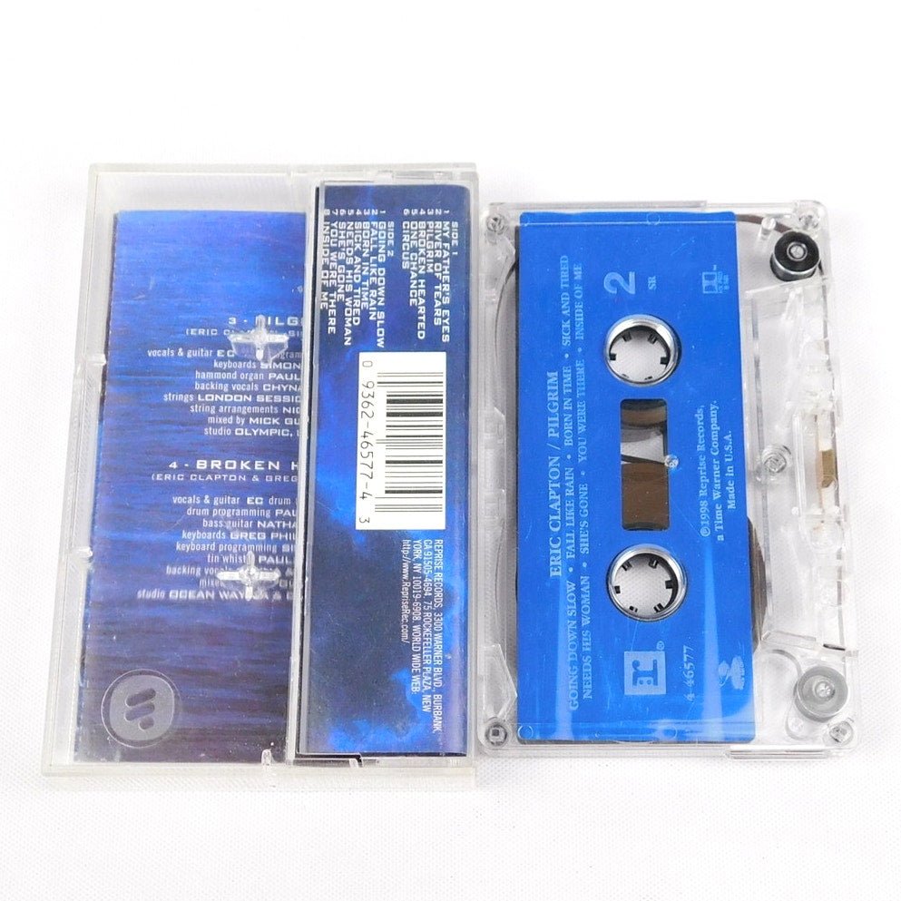 Eric Clapton Pilgrim Cassette Tested 1998 Reprise Records 4-46577