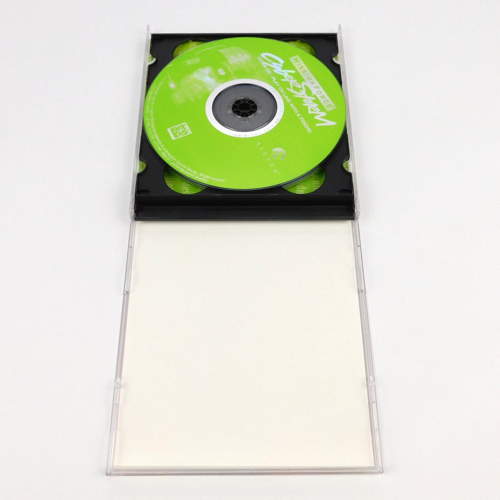 MissionForce CyberStorm PC CD-ROM Sierra 2 Disc Jewel Case Tested Windows 1996