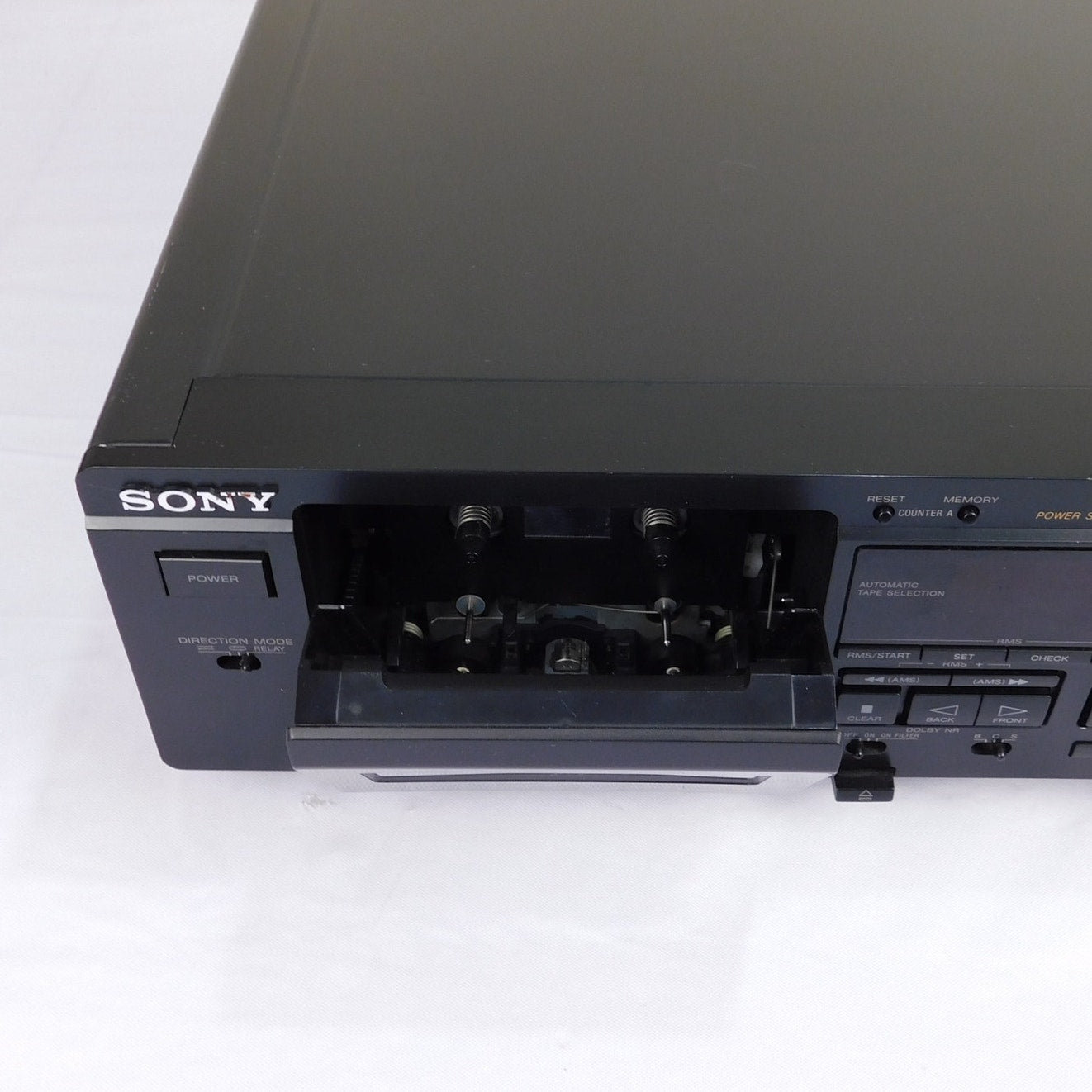 Sony TC-WA7ESA Dual Cassette Deck Tested Serviced Dolby B,C,S 1996