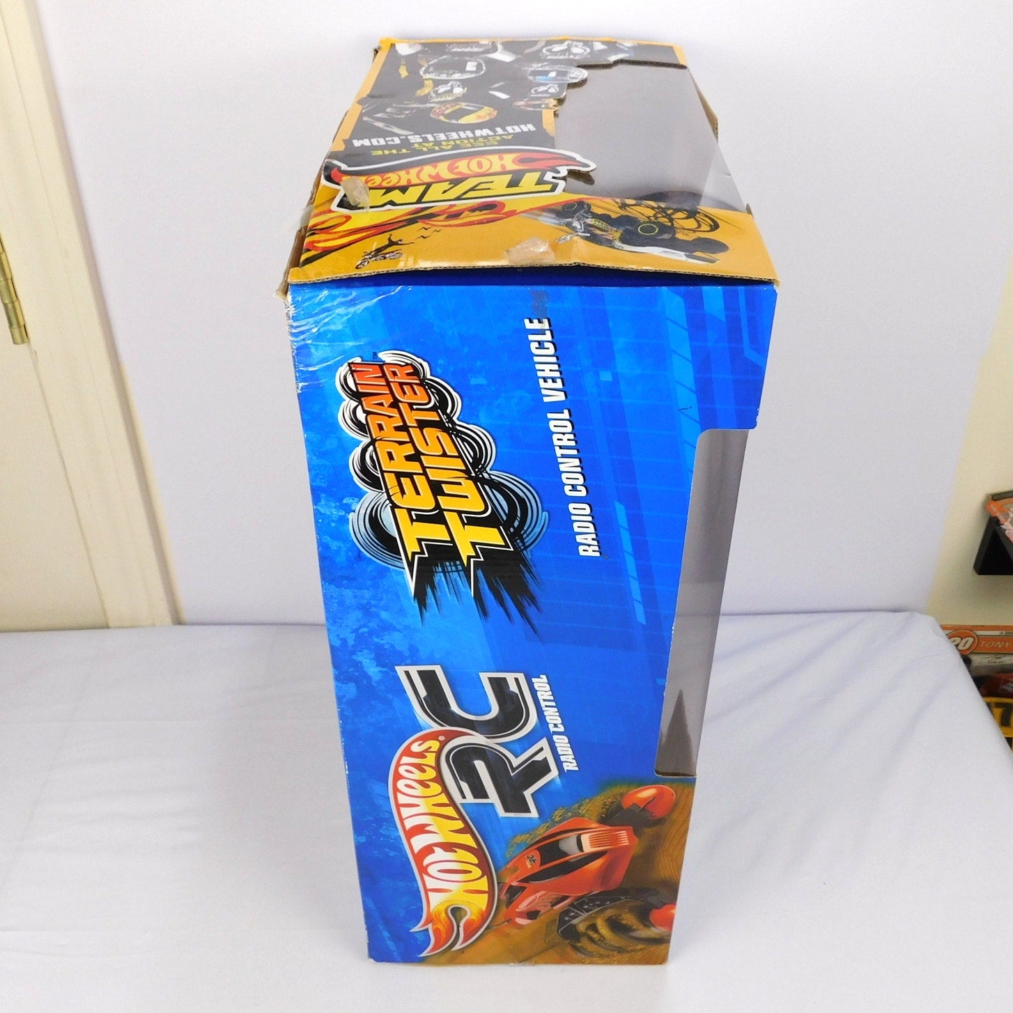 Hot Wheels RC Terrain Twister Complete In Box 2009 Tested X2874 Red