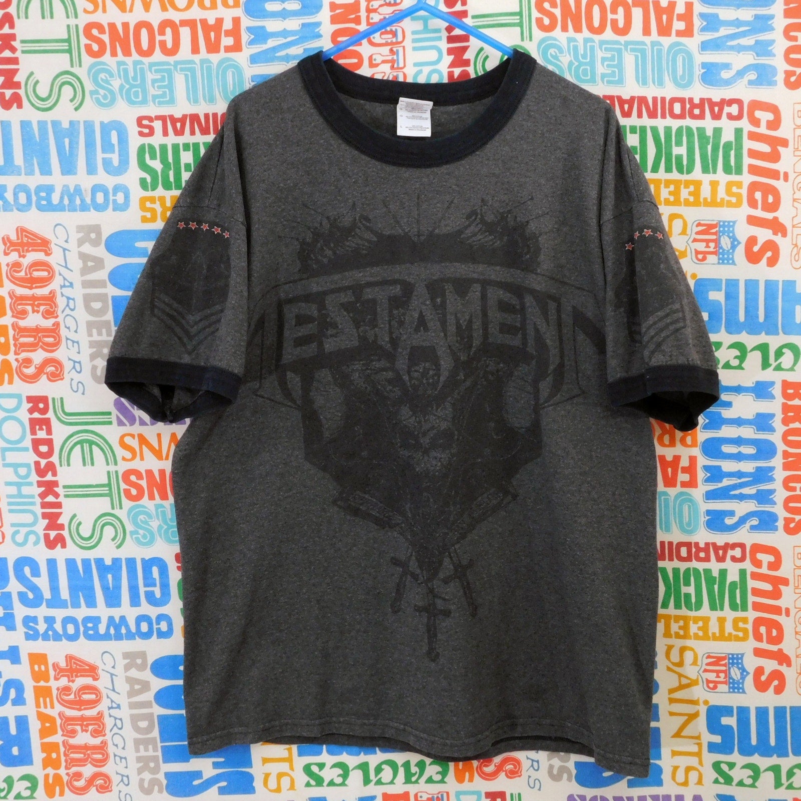 Testament Band 2011 Tour T Shirt - Size L