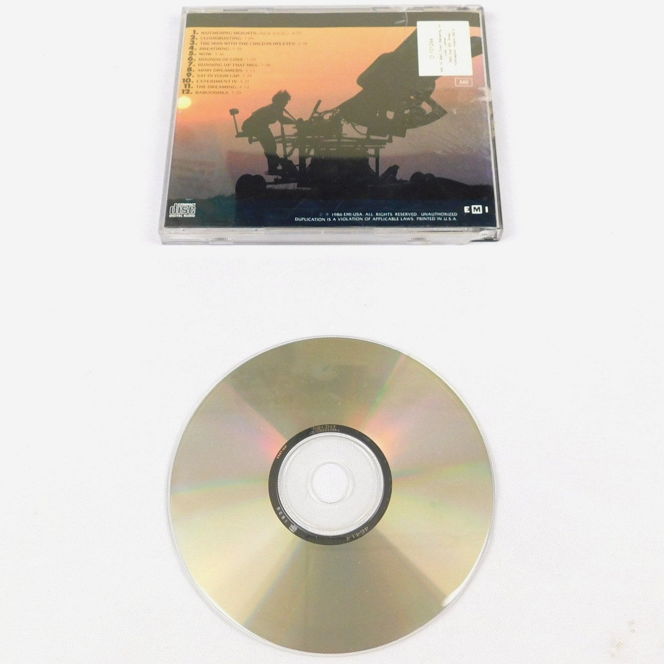 Kate Bush The Whole Story CD Tested 1986 EMI Records D 101244