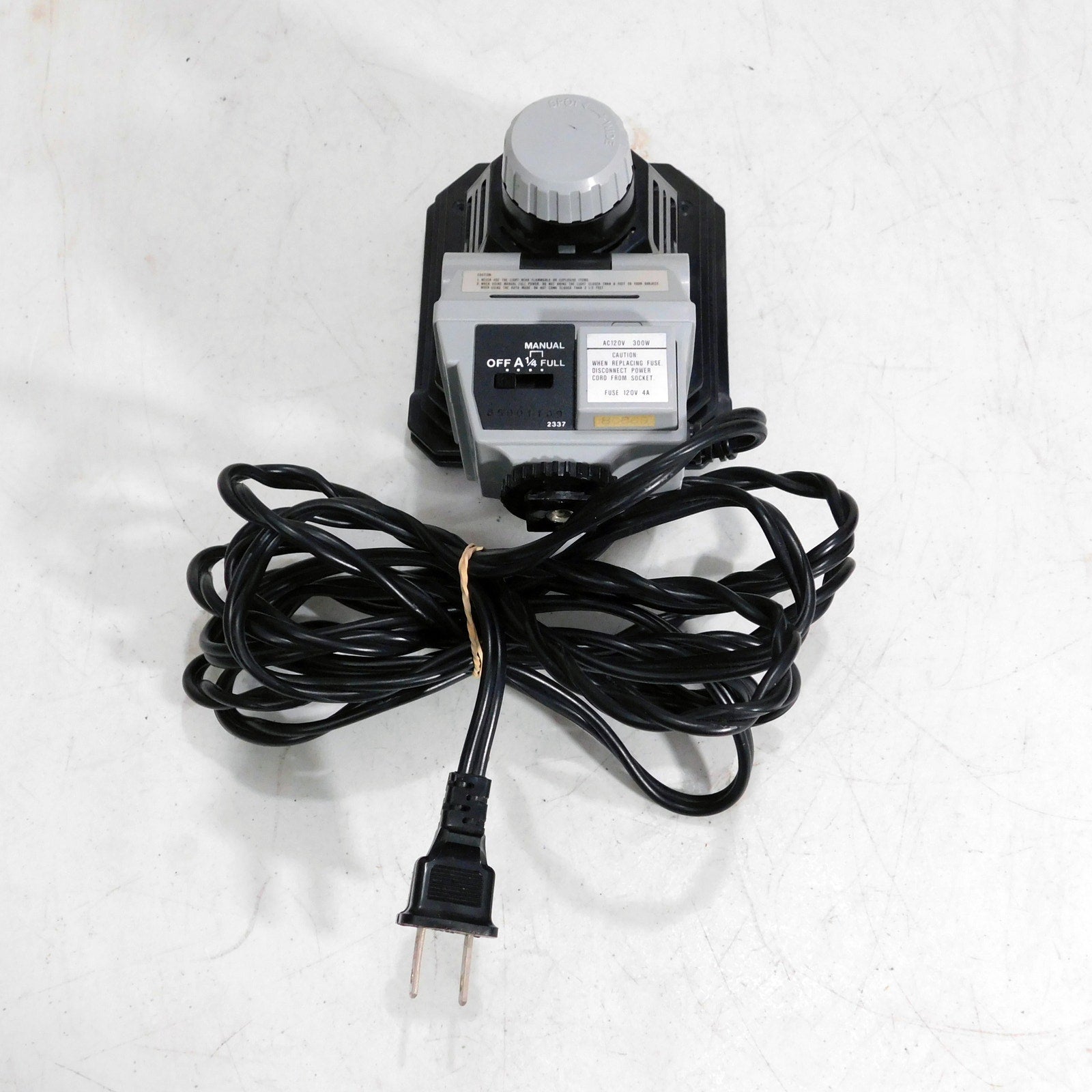 Vintage Sunpak Video Light Auto Triac 3001 Tested Working In Box