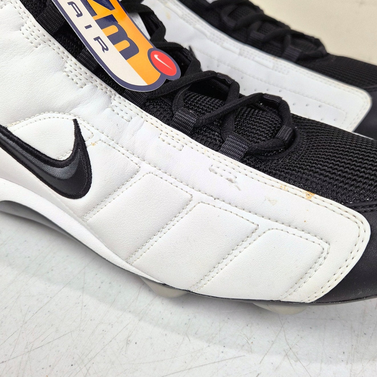 Vintage Nike Air Zoom Barracuda Football Cleats Size 13.5 NWT Deadstock 2003