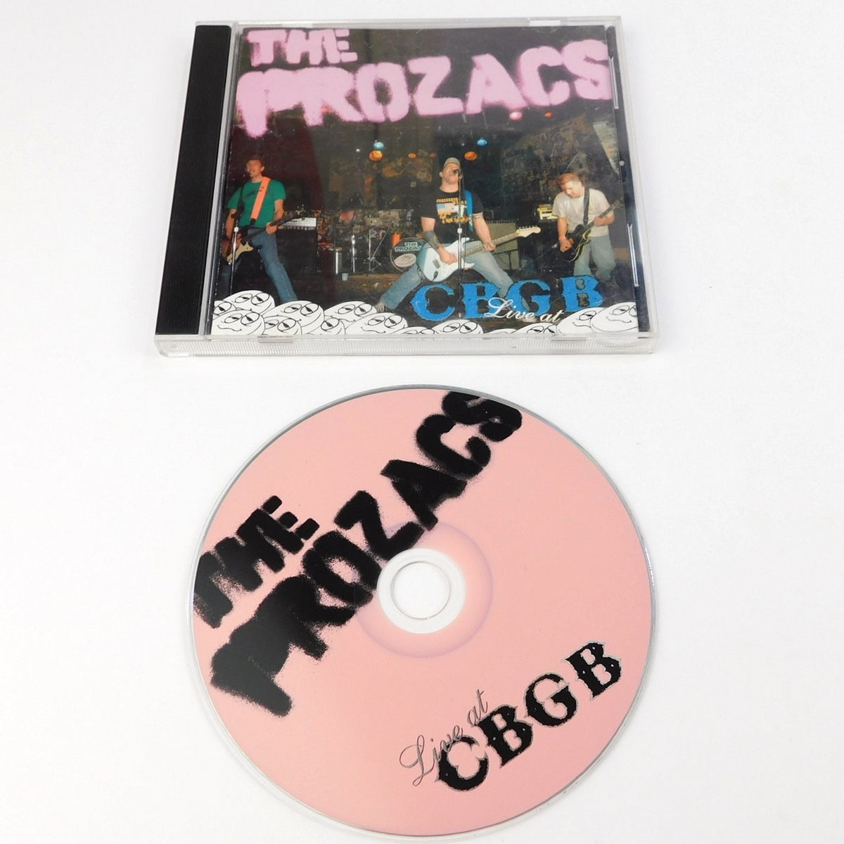 The Prozacs Live at CBGB CD 2005 Cheapskate Pop Punk Massachusetts Tested