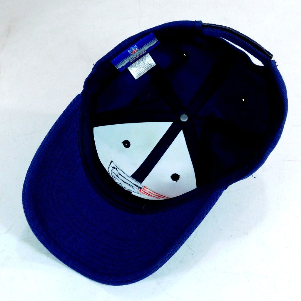 Vintage New England Patriots Hat Flying Elvis Logo Reebok On Field Y2K