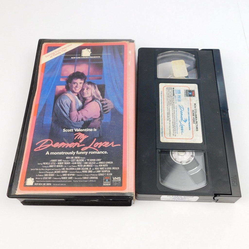 My Demon Lover VHS 1987 RCA Columbia Sideloader 1st Release Scott Valentine