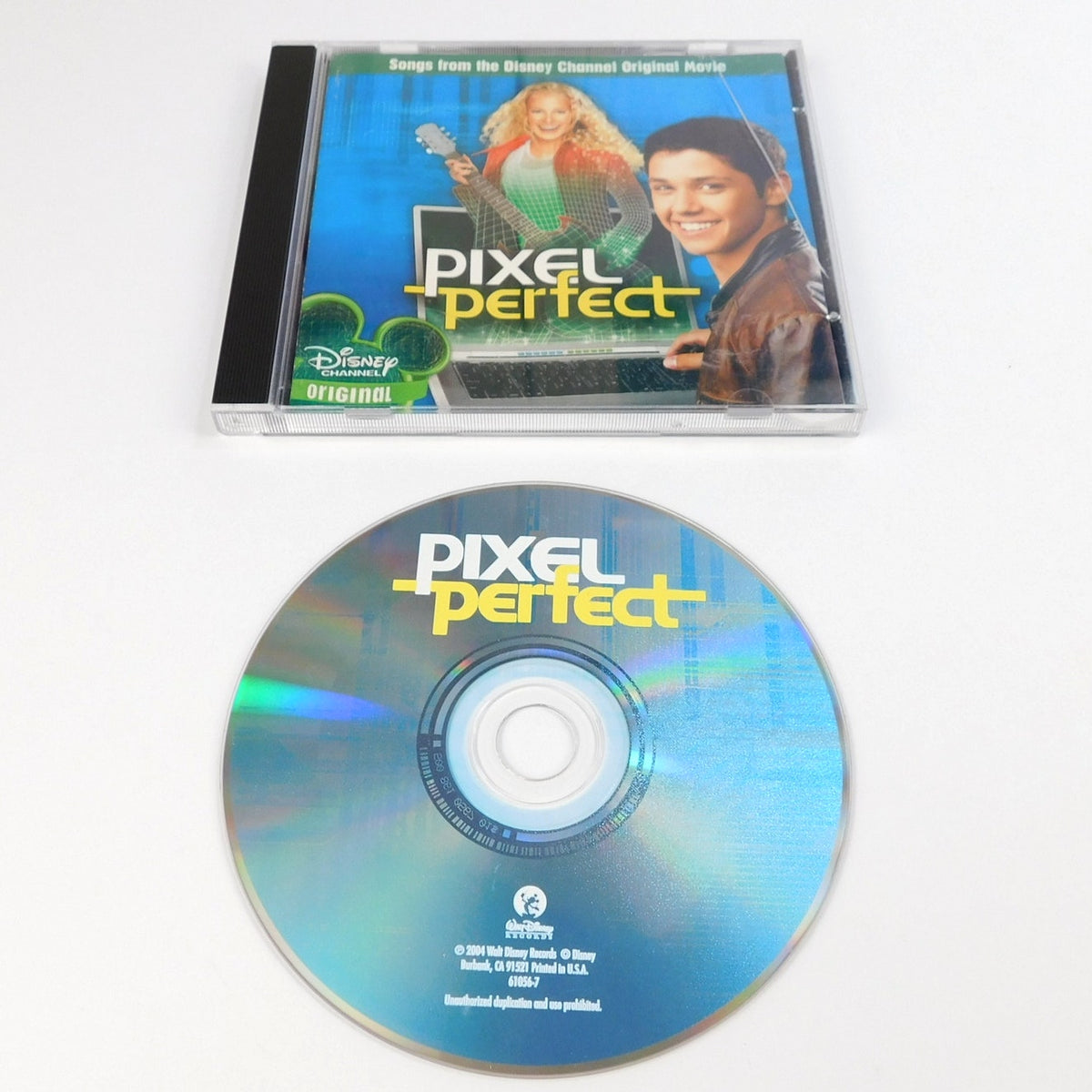 Pixel Perfect Disney Channel Original Movie Soundtrack CD 2004 Tested DCOM