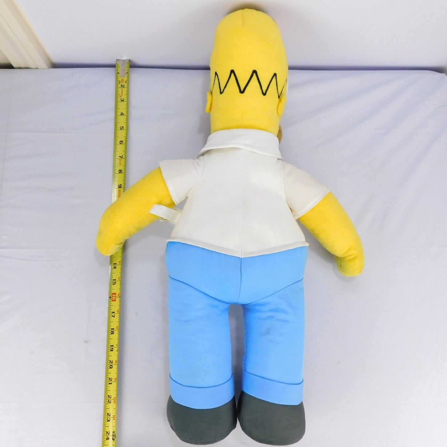 Vintage Nanco Homer Simpson 24" Bean Bag Plush Simpsons 20th Century Fox 2005